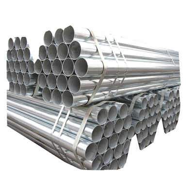 Chemical Fertilizer Pipe 0.8mm 1mm Thick Hot Dipped Galvanized Steel Round Pipes For Carports